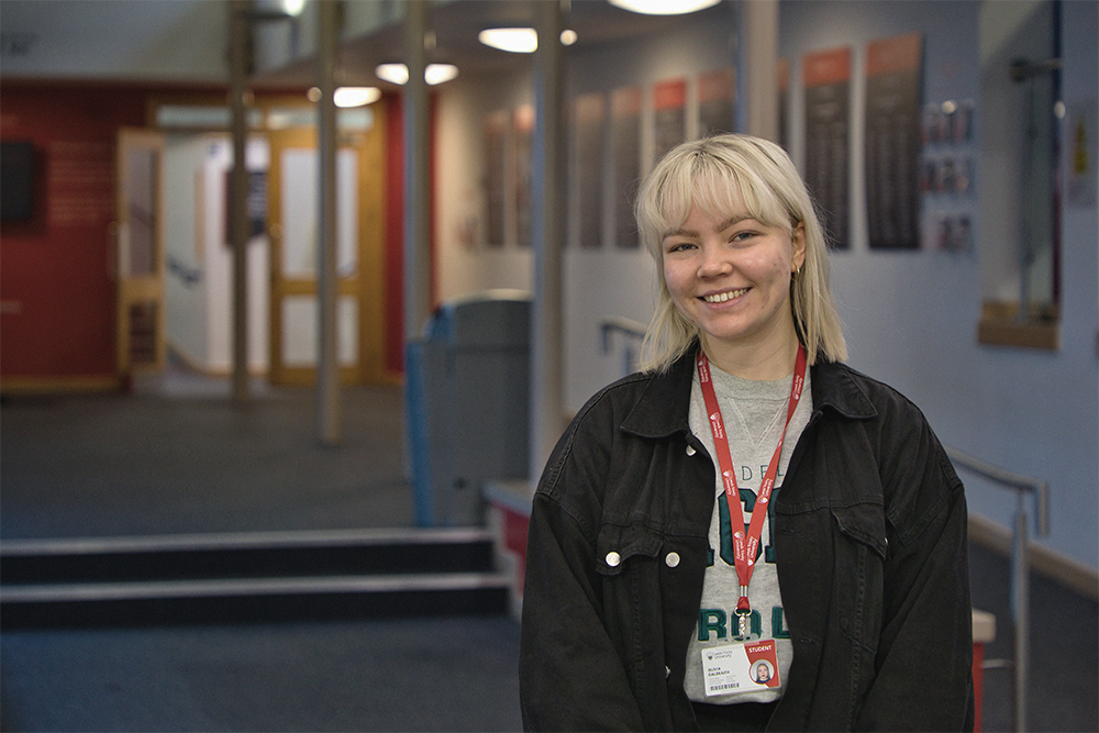 Student on Main Campus